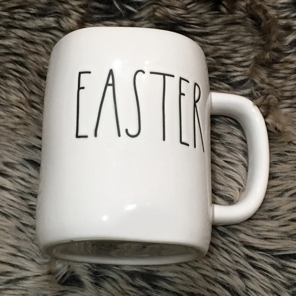 Rae Dunn EASTER Mug Blue Interior ⭐️NEVER USED⭐️
